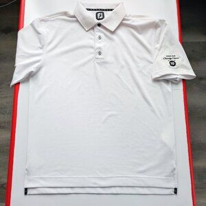 FootJoy golf polo shirt athletic wear white men's size XL